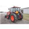 Image 8 : Kubota M6800 4wd tractor, cab, air, M21 loader, hydraulic shuttle with creeper, 16.9x30, 2 remotes,