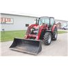 Image 2 : CIH Farmall 85C 4wd tractor, cab, air, , L630 loader, hydraulic QT bucket, 12x12 powershuttle, front