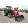 Image 4 : CIH Farmall 85C 4wd tractor, cab, air, , L630 loader, hydraulic QT bucket, 12x12 powershuttle, front