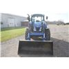 Image 3 : New Holland T4.100 4wd tractor, cab, air, 665TL loader, 12x12 shuttle, 2 remotes, 16.9x34, wheel wei