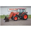 Image 1 : Kubota M6800 4wd tractor, cab, air, M920 SL loader, 16.9x30, hydraulic shuttle, 2 remotes, 3319 hour