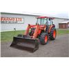 Image 2 : Kubota M6800 4wd tractor, cab, air, M920 SL loader, 16.9x30, hydraulic shuttle, 2 remotes, 3319 hour