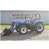 Image 1 : New Holland WorkMaster 75 4wd tractor, rops, 550LU loader, 12x12 shuttle, 16.9x30, wheel weights, 2