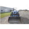 Image 3 : New Holland WorkMaster 75 4wd tractor, rops, 550LU loader, 12x12 shuttle, 16.9x30, wheel weights, 2