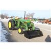 Image 4 : JD 2140 2wd tractor, 145 loader, hi/lo, 18.4x30, I remote