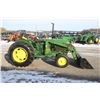 Image 5 : JD 2140 2wd tractor, 145 loader, hi/lo, 18.4x30, I remote