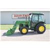 Image 1 : JD 5320 4wd tractor, cab, air, 541 loader, power reverser, 2 remotes, 16.9x24, 1350 hours, local tra