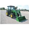Image 4 : JD 5320 4wd tractor, cab, air, 541 loader, power reverser, 2 remotes, 16.9x24, 1350 hours, local tra