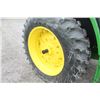 Image 10 : JD 6400 2wd tractor, cab, air, power quad, 16.9x38, R&P axle, 2 remotes, 6 front weights, 4031 hours
