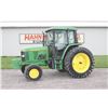 Image 1 : JD 6400 2wd tractor, cab, air, power quad, 16.9x38, R&P axle, 2 remotes, 6 front weights, 4031 hours
