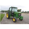 Image 4 : JD 6400 2wd tractor, cab, air, power quad, 16.9x38, R&P axle, 2 remotes, 6 front weights, 4031 hours