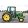 Image 5 : JD 6400 2wd tractor, cab, air, power quad, 16.9x38, R&P axle, 2 remotes, 6 front weights, 4031 hours