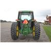 Image 7 : JD 6400 2wd tractor, cab, air, power quad, 16.9x38, R&P axle, 2 remotes, 6 front weights, 4031 hours