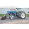 Image 1 : Ford 8240 SLE 4wd tractor, cab, air, loader, powershift, 18.4x38, 2 remote, 9234 hours, local consig