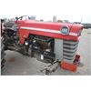 Image 14 : MF 165 2wd open tractor, 2 remotes, 8 speed, 380/80R38, recent engine rebuild, local consignment