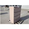 Image 1 : Unknown 4 drawer beige filing cabinet, 36"x18"x52"