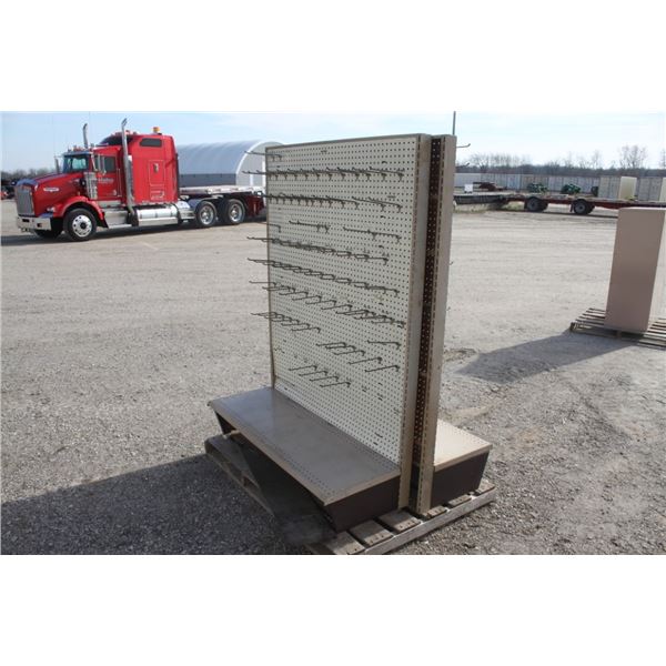 Unknown Two peg board displays, 65"x48"