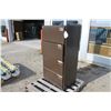 Image 2 : Unknown 4 drawer filing cabinet, brown, 30"x18"56"