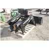 Image 3 : Leon 505 loader, 60" QT bucket and mount frame to fit JD 655/755/855 compact tractor, New and unused