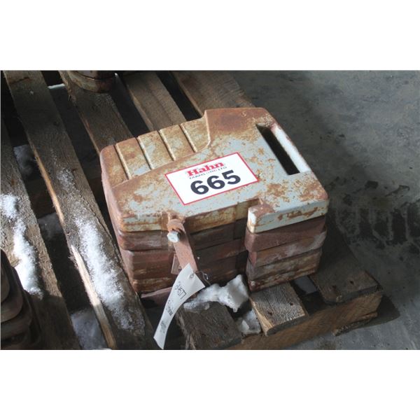 Unknown 5 tractor weights