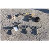 Image 3 : used 4 - Rain Bird sprinklers, 4- shut off valves, extra parts