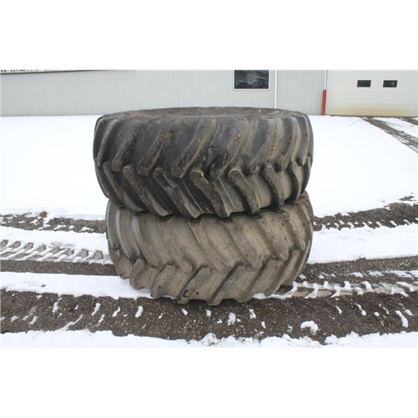 2- Alliance 650/65R38 floatation tires