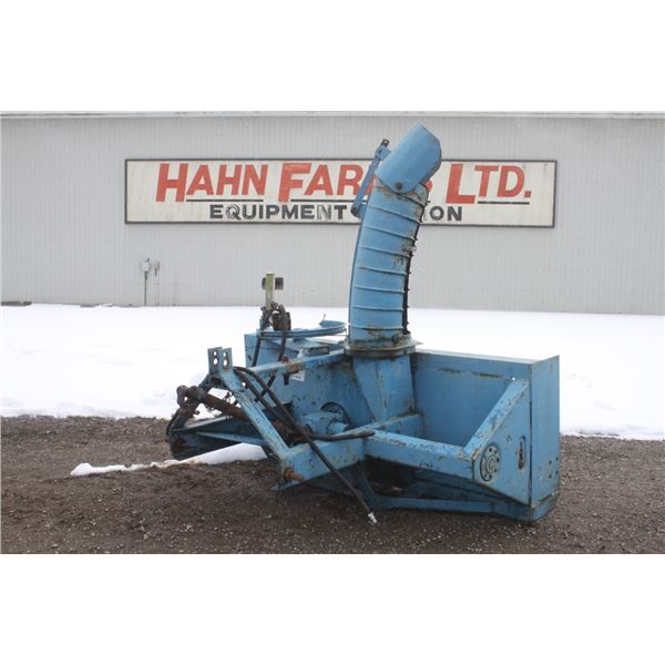 Astron 6' snowblower, hydraulic chute