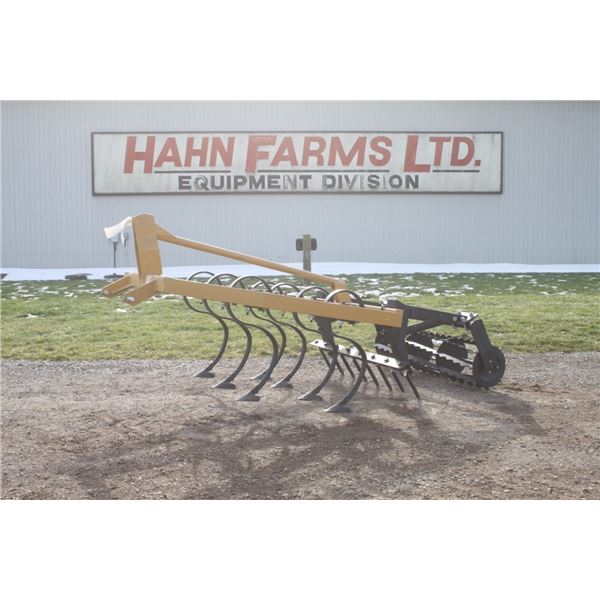 BE 5' s-tine cultivator with rolling harrow