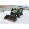 Image 2 : Deutz Agrolux 70 4wd tractor, rops, Alo 720 loader, shuttle, 16.9x30, 3 remotes, 6390 hours