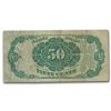 Image 2 : 5th Issue Fractional Currency 50 Cents VF (Fr#1381)