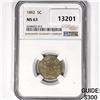 Image 1 : 1882 Shield Nickel NGC- MS63
