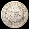 Image 2 : 1853 Arws & Rays Seated Liberty Quarter NICELY