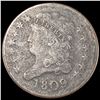 Image 1 : 1809 Classic Head Half Cent NICELY CIRCULATED