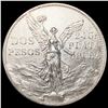 Image 1 : 1921 Mexico 24g Silver 2 Pesos CLOSELY