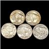 Image 2 : 1936-37 (5) Buffalo Nickels UNCIRCULATED