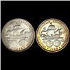 Image 2 : 1893 (2) Columbian Half Dollars UNCIRCULATED