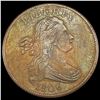Image 1 : 1806 Draped Bust Half Cent ABOUT UNCIRCULATED