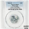 Image 1 : 2004-D Wisconsin Quarter PCGS- MS64 Extra Leaf