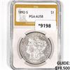 Image 1 : 1892-S Morgan Silver Dollar PGA- AU58