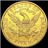 Image 2 : 1881 $5 Gold Half Eagle CLOSELY UNCIRCULATED