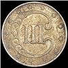 Image 2 : 1852 Silver Three Cent CLOSELY UNCIRCULATED
