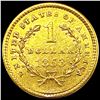 Image 2 : 1853 Rare Gold Dollar UNCIRCULATED