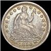 Image 1 : 1853 Arrows Seated Liberty Half Dime CLOSELY