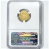 Image 2 : 1915 $2.50 Gold Quarter Eagle NGC- MS63