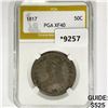 Image 1 : 1817 Capped Bust Half Dollar PGA- XF40