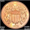 Image 1 : 1872 2 Cent Piece GEM PROOF RED