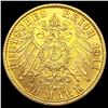 Image 2 : 1911 German Austria Gold 20 Mark UNCIRCULATED