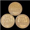 Image 2 : (3) Wheat Cents CLOSELY UNCIRCULATED
