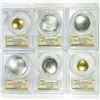Image 2 : 2020 Gold/Silv Bball Complete Set PCGS- MS70