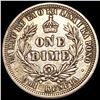 Image 2 : 1883 Kingdom of Hawaii Dime CLOSELY UNCIRCULATED